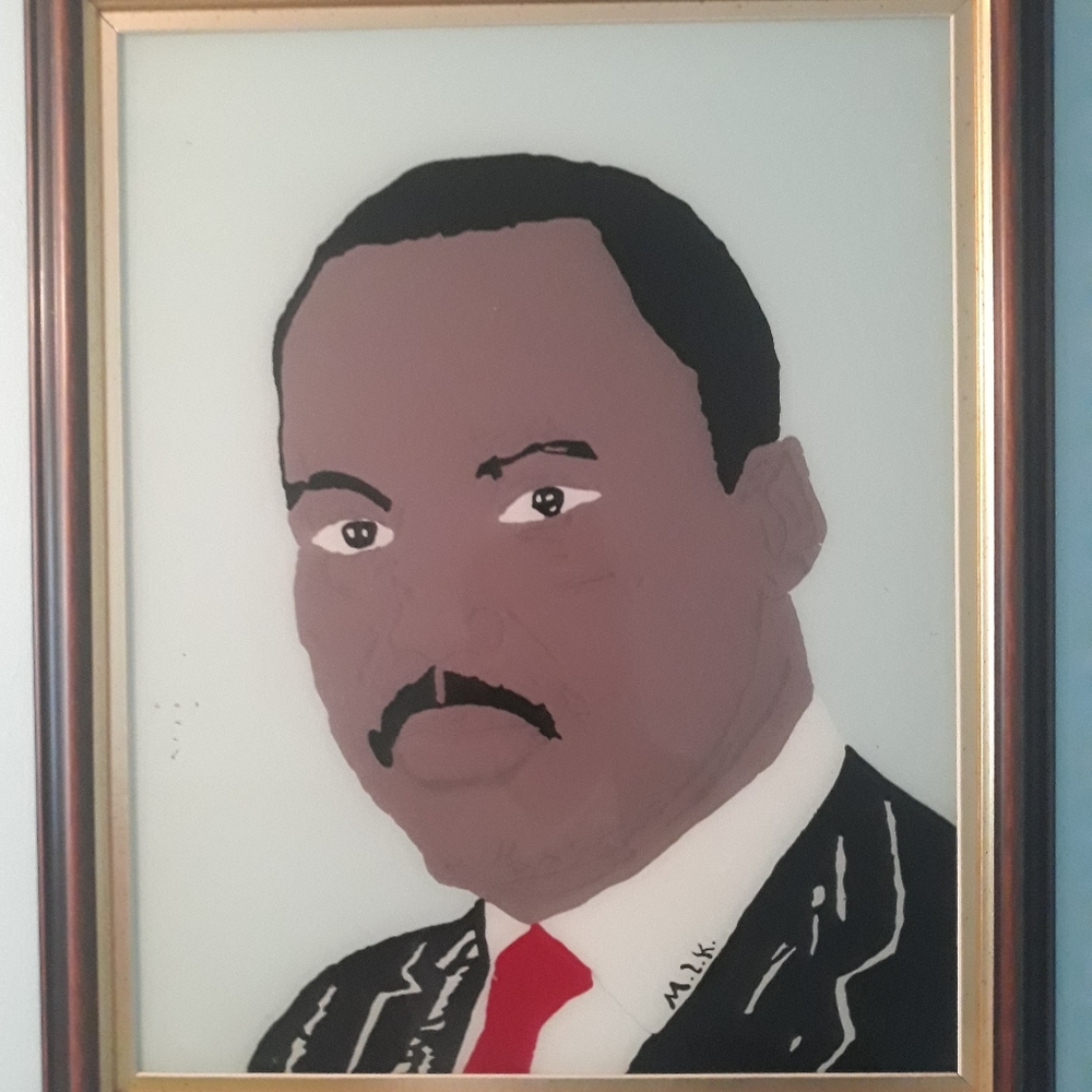 MARTIN Luther king portrait.